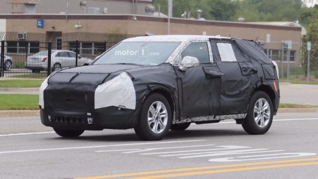 Опубликованы новые шпионские фото нового Chevrolet Blazer