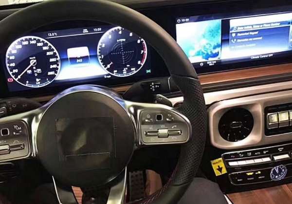 В Сети опубликовали фото салона нового Mercedes-Benz G-Class Gelandewagen