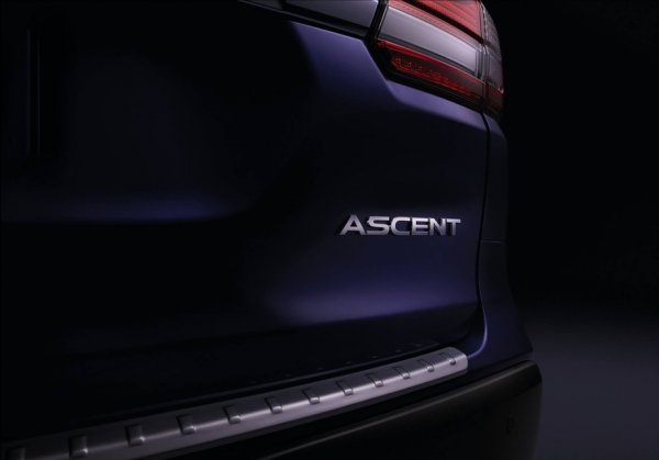 Опубликован 1-й тизер серийного внедорожника Subaru Ascent