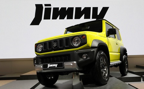 Новый Suzuki Jimmy на автомобильном салоне в Париже 2018